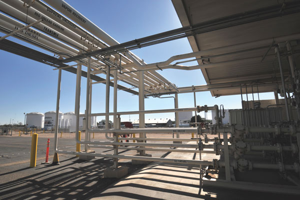 Vecenergys most recent terminal acquisition is a bulk petroleum storage and distribution facility in Albuquerque, NM. The deal closed in the third quarter of 2011. (Photo by Craig Smith)