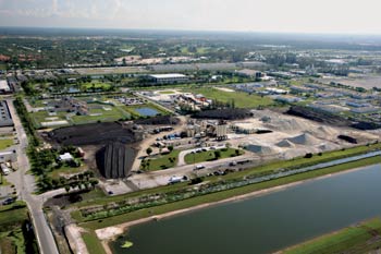 Ranger Centrals West Palm Beach, FL, asphalt plant is located less than a mile from company headquarters. The division also operates plants in Ft. Pierce and Grant.