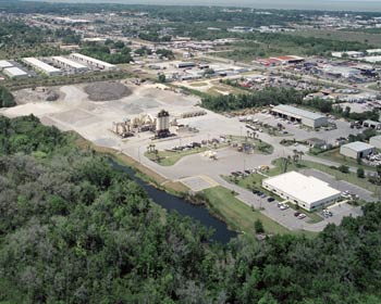 Ranger Norths headquarters, asphalt plant and shop in Winter Garden, FL. The division also operates a DeBary plant.