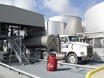 South Florida Materials truck-loading rack.